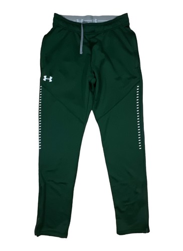 Under Armour Cold Gear Athletic Track Sweat Pants Green