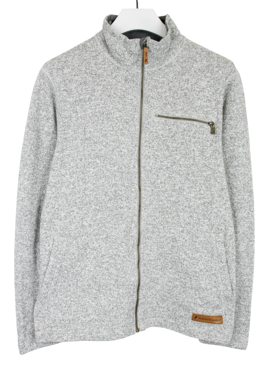 PEAK PERFORMANCE Corbet Z Sweatshirt Men's LARGE Full Zip