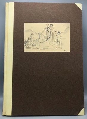 AUGUSTUS JOHN: FIFTY-TWO DRAWINGS, by Lord David Cecil - 1957 [Signed, Numbered]