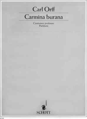 ORFF CARMINA BURANA 楽譜 Eulenburg版 Carmina Burana by Carl Orff - Choir - Sheet Music | Sheet