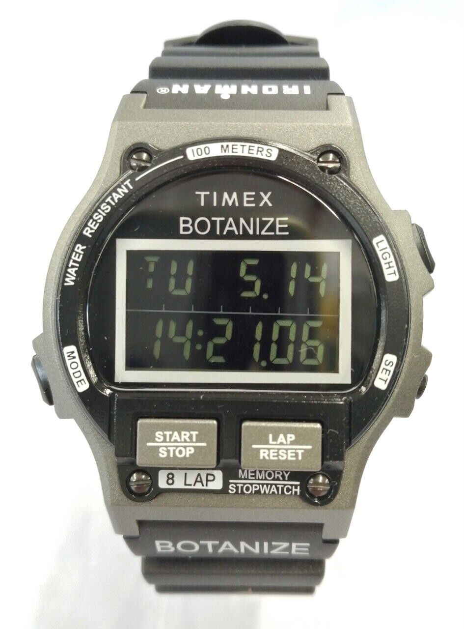 Timex Botanize Ironman Triathlon Indiglo TW5M55900SW Quartz Timex Botanize Ironman Triathlon Indiglo TW5M55900SW Quartz