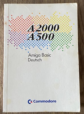 A2000 / A500 Amiga Basic Book, German #06