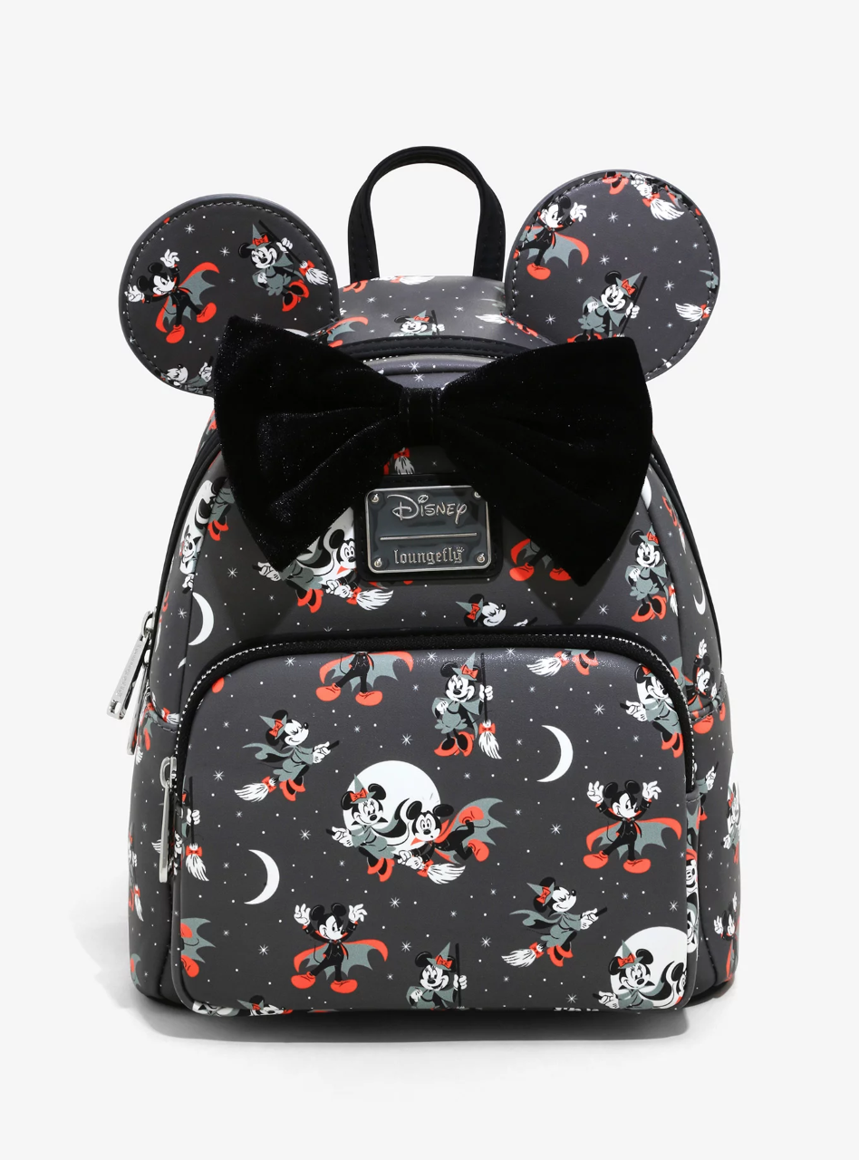ハロウィン　ディズニー　loungefly　リュック　バッグパック　新品未開封 ラウンジフライ ディズニー ミニー ハロウィン ミニ バック