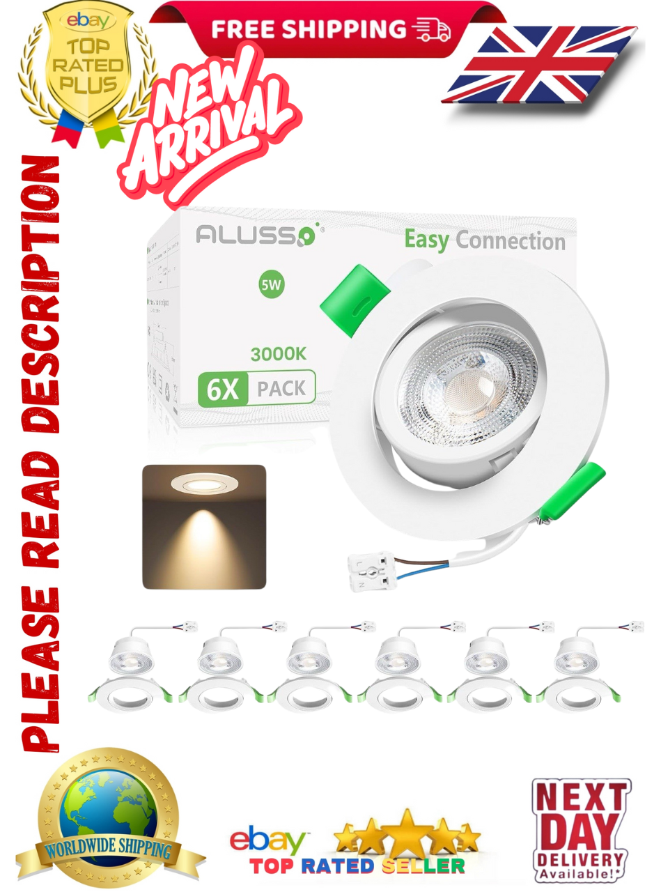 LED Recessed Downlights Dimmable Spot 3CCT Adjustable Tilt Angle Ceiling Lights