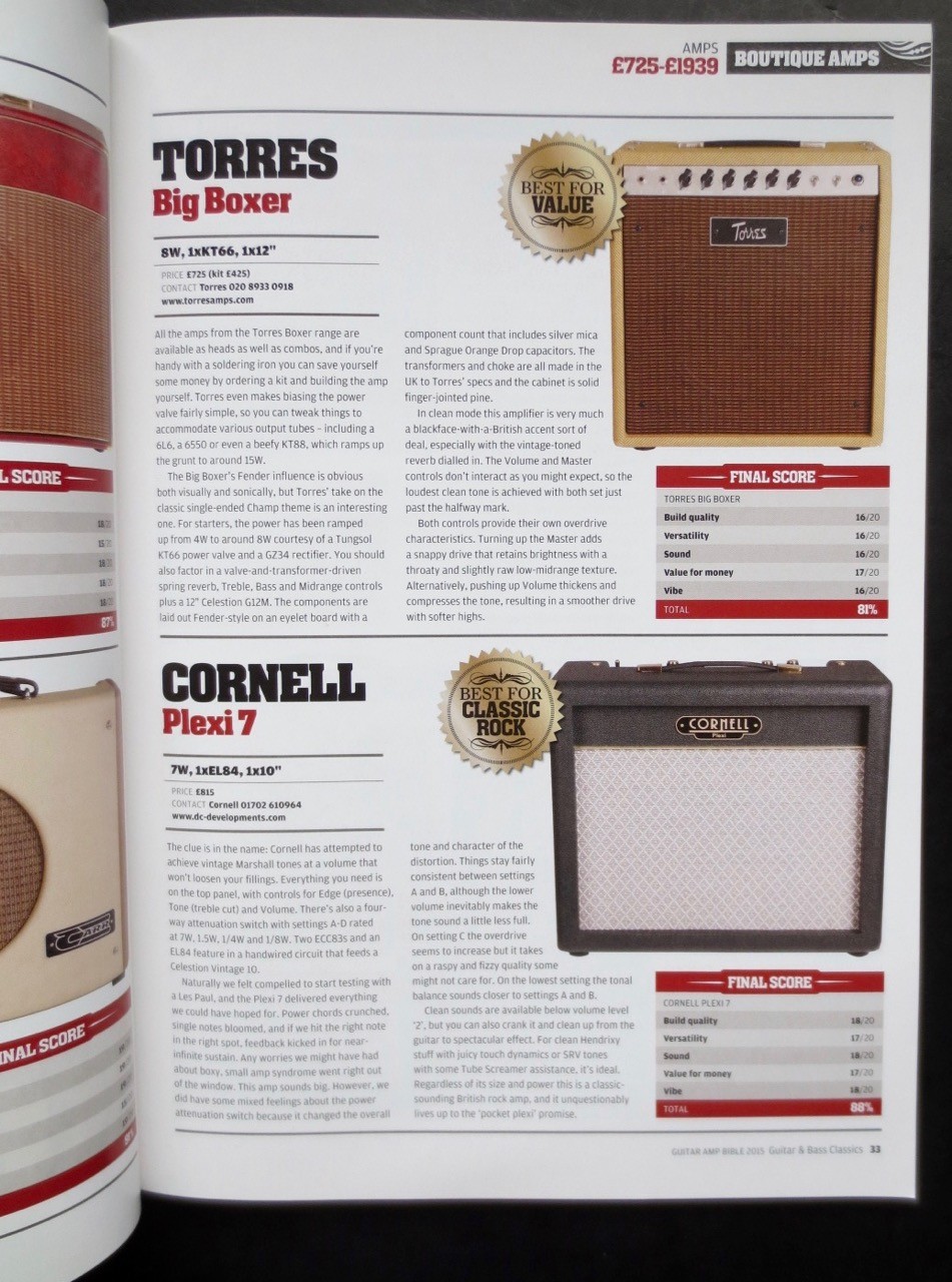 Guitar Amp Bible 2015 Anthem Publishing U.K.