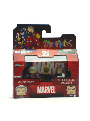 Marvel Minimates Aunt May & Shield Agent Variant Jean DeWolff Series Wave 43 New