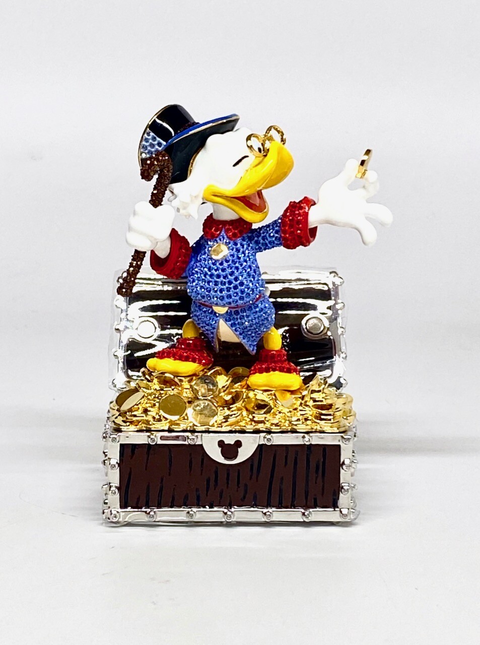ドナルドダック フィギュア アリバス・ブラザーズ スワロフスキー レア☆ドナルドダック フィギュア Donald Duck アリバス