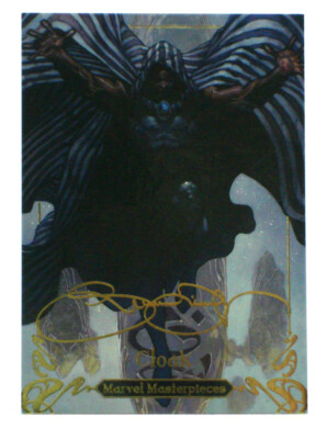 2018 Skybox Marvel Masterpieces 【Cloak】 2018 Upper Deck Marvel Masterpieces Cloak Gold Signature