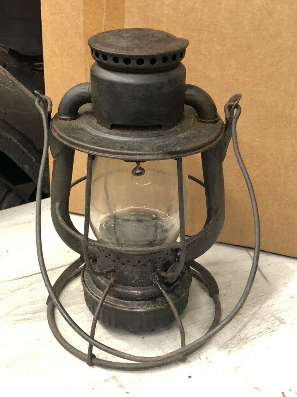 Vintage DIETZ VESTA Antique NYCS New York Central RAILROAD Vintage DIETZ VESTA Antique NYCS New York Central RAILROAD