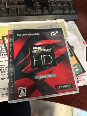 PS3 Gran Turismo HD Install Disc Sony Playstation Data Japan PS3 Gran Turismo HD Install Disc Sony Playstation Data Japan
