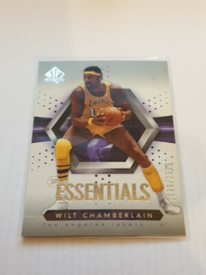  Los Angeles Lakers 2005 SP authentic Wilt Chamberlain SP Essentials /2999