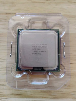 INTEL 2.2GHZ 2MB 800MHZ E4500 CORE 2 DUO SLA95 LGA775 CPU PROCESSOR.