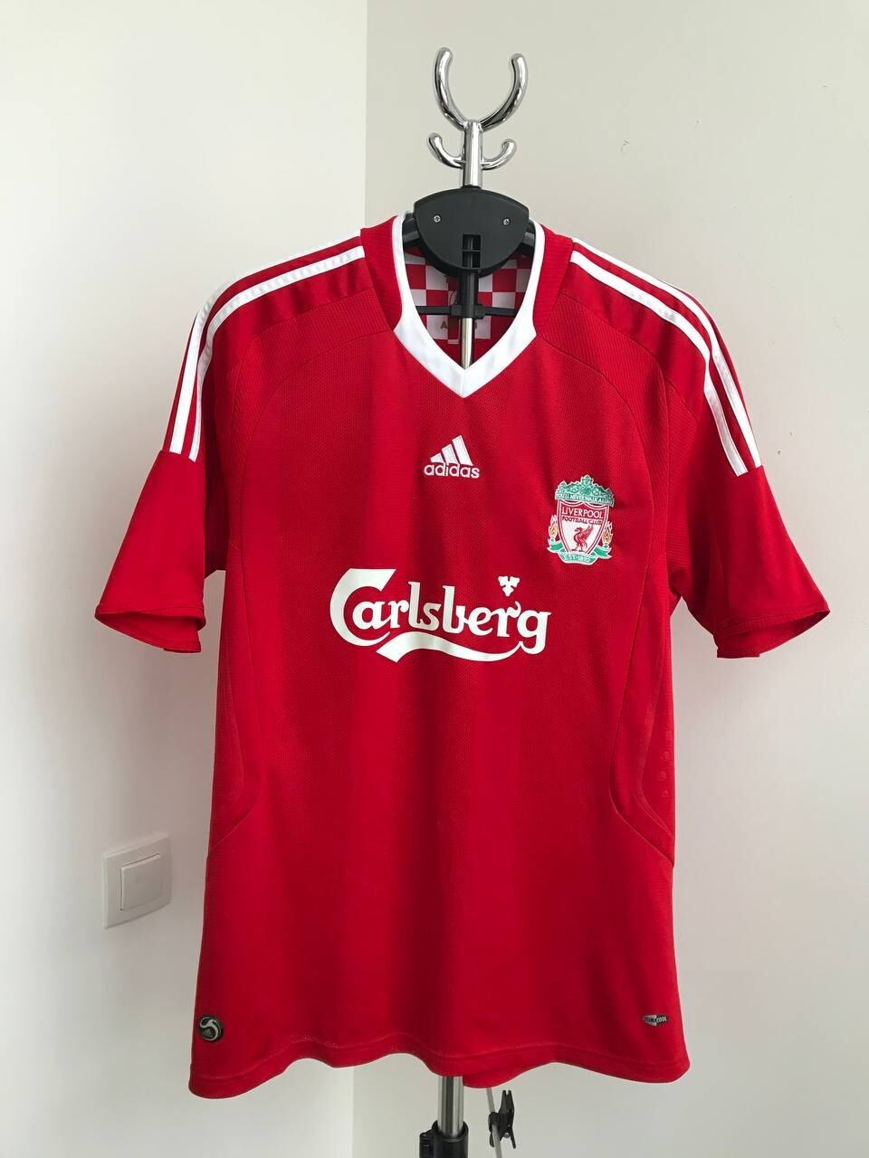FC LIVERPOOL 2008 2010 HOME FOOTBALL SOCCER SHIRT ADIDAS FC LIVERPOOL 2008 2010 HOME FOOTBALL SOCCER SHIRT ADIDAS