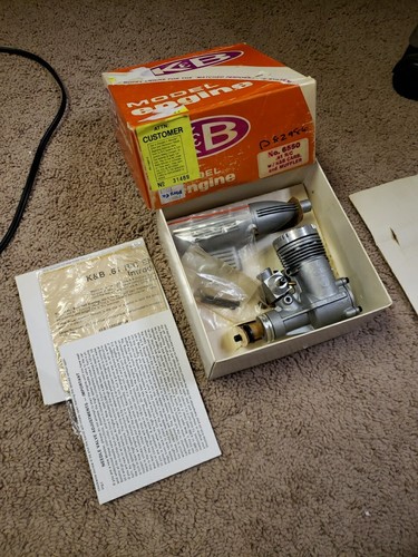 K&B Engine - K&B .61 RC MOTOR - NJ23 No 6550 - New