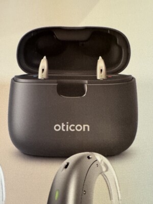 Oticon SMARTcharger miniBTE R Ladestation für wiederaufladbare Hörgeräte