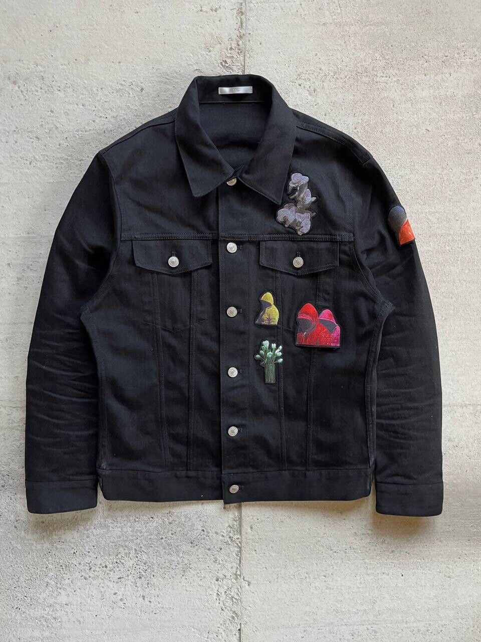 Dior Homme x Francois Bard Hood&Flowers Denim Jacket | eBay Dior Homme x Francois Bard Hood&Flowers Denim Jacket | eBay
