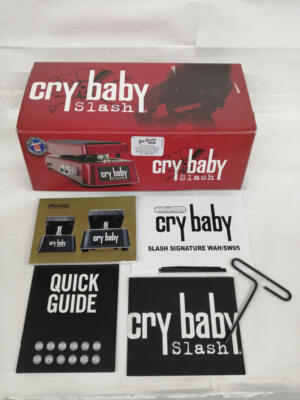 ギター JIM DUNLOP SW95 SLASH CRY BABY Amazon.com: DUNLOP SW95 Cry Baby Slash Signature Wah Wah