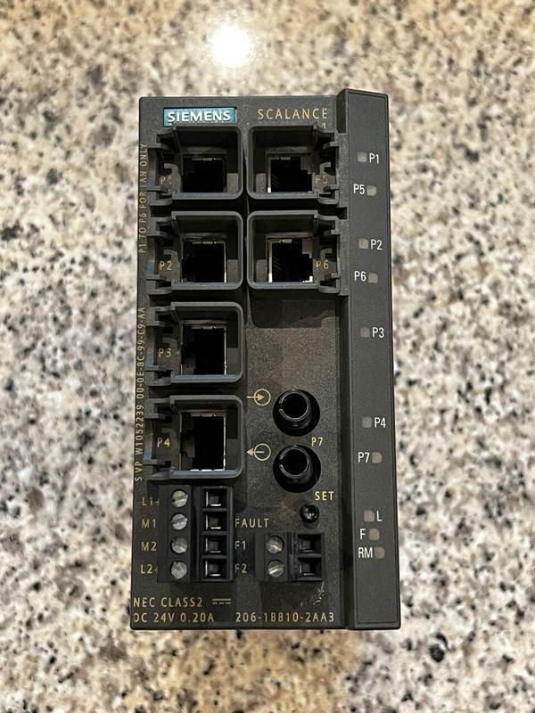 Siemens Scalance 6gk5206-1bb10-2aa3 Ethernet Switch 6gk5 206-1bb10-2aa3