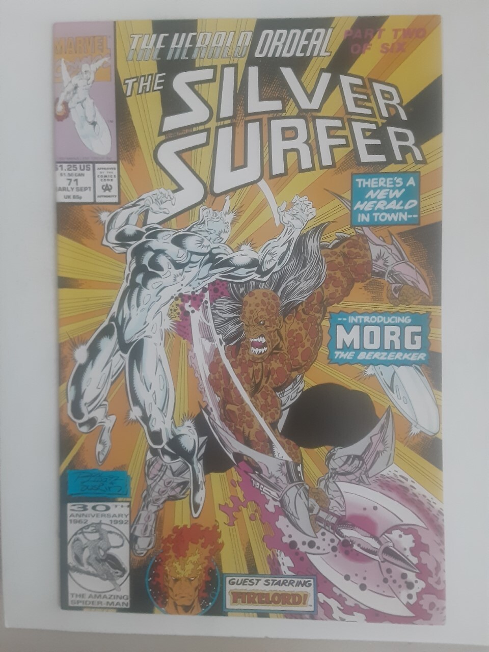 Silver Surfer #71 Volume 3 Marvel Comic Book 1992 | eBay