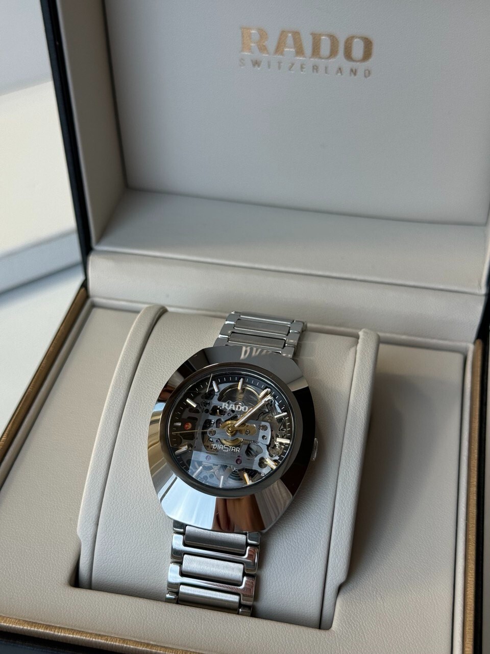 Rado DiaStar Original Skeleton 38 mm Stainless Steel Silver