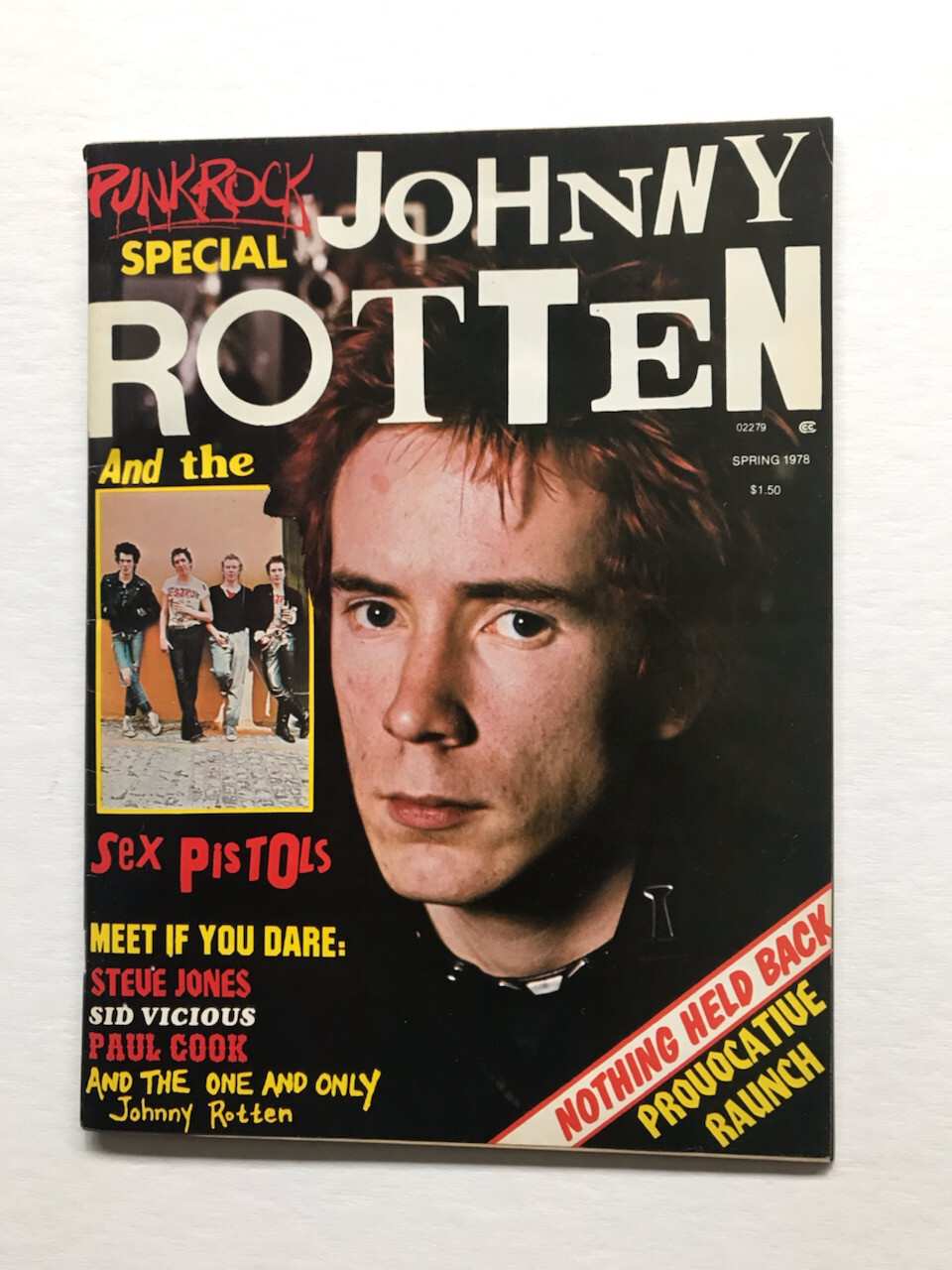 雑誌のピンナップ　SEX PISTOLS JOHNNY ROTTEN s-l1200.jpg