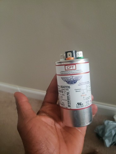 35+5 uF MFD Motor Dual Run Capacitor for Carrier Goodman Air