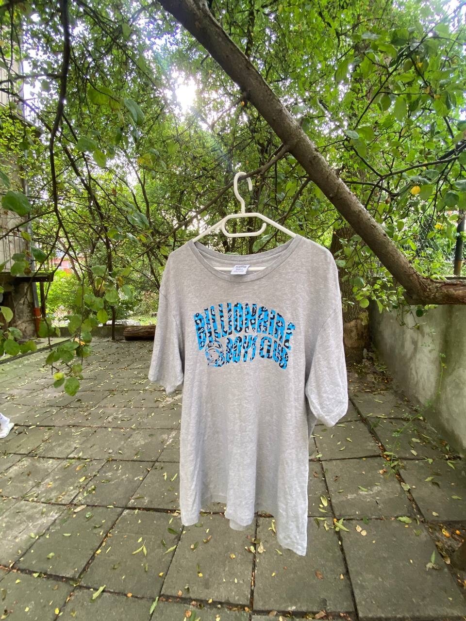 bbc billionaire boys club ゲームシャツ BBC Billionaire Boys Club Big Logo T-Shirt Streetwear Size L
