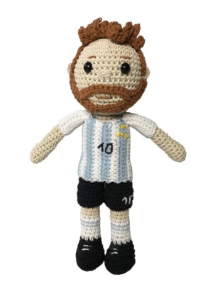 LIONEL MESSI PATTERN, amigurumi doll, handmade, pdf pattern, crochet tutorial