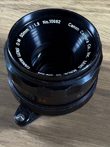 Canon OM 50mm f1.9 Manual Focus Objektiv Exakta Mount Vintage SLR Prime