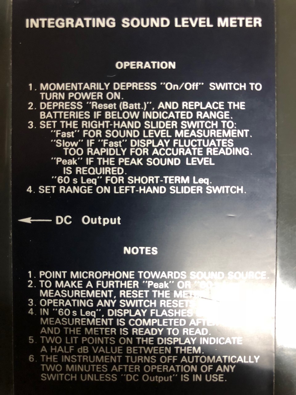 Bruel & Kjear Type 2225, sound level meter, with carring case, mesure db,decibel