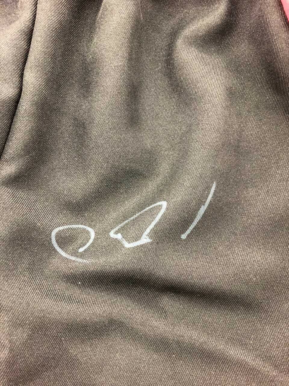 KIDS DEAD ZONE FOOTBALL PLAYER ZOMBIE COSTUME SIZE 14 (with defect)