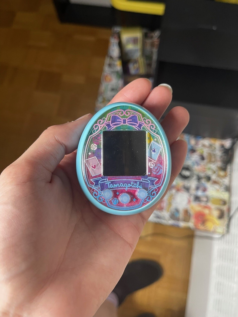 Tamagotchi On Wonder Garden - Turquoise (USED - IN BOX