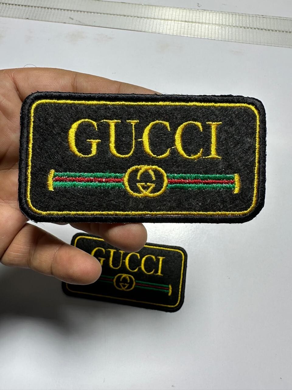 Gucci Vintage Embroidered Patch Iron-on / Sew-On (Set Of 6