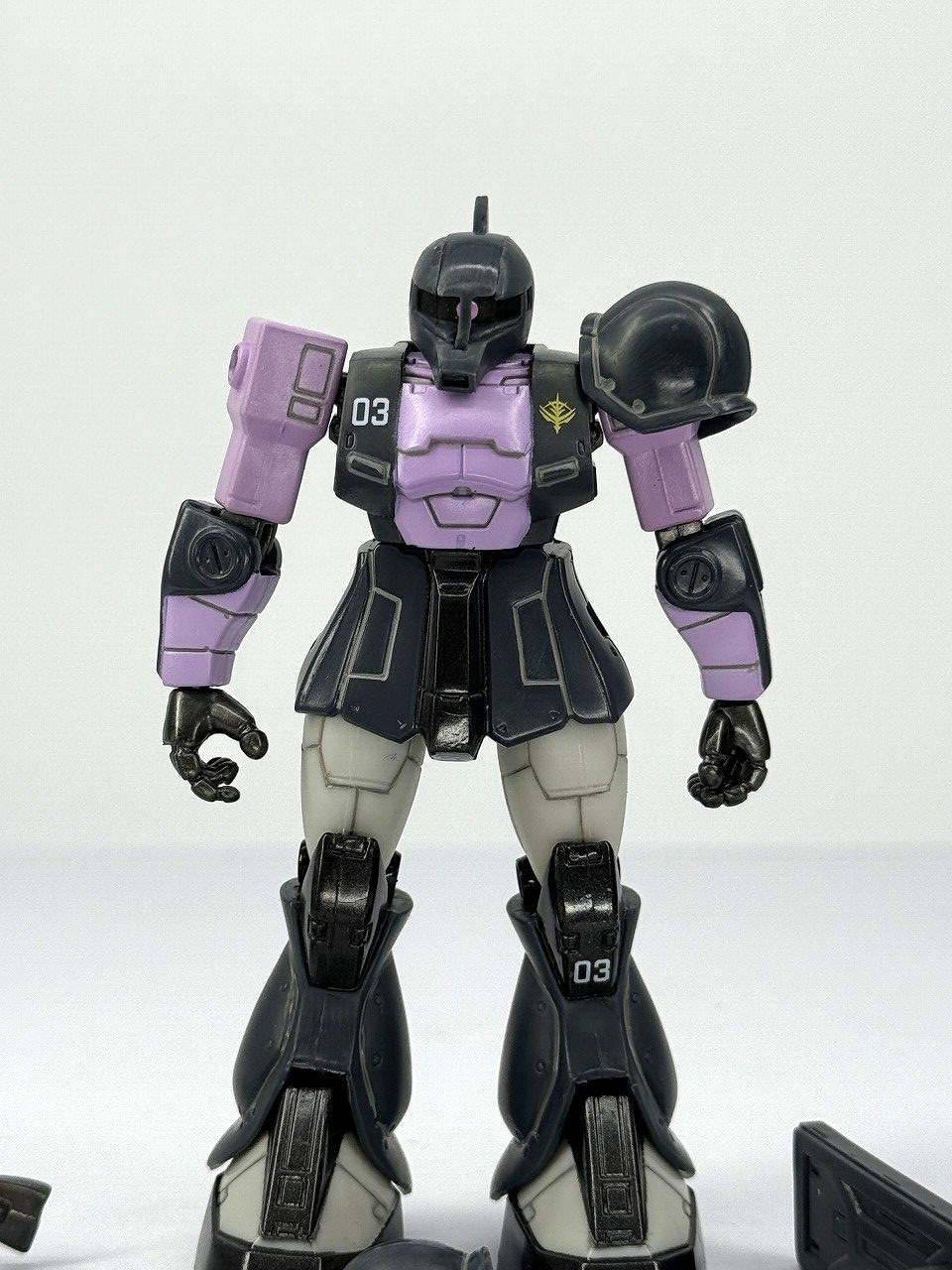 MIA MS-05B/3S ZAKU I BLACK TRI-STARS 3種 Bandai Gundam MSIA MIA MS-05B/3S ZAKU Ⅰ Black Tri-Stars Use
