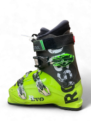 ROSSIGNOL EVO R SKI BOOTS (LIME GREEN) NEW HEELS & TOES *FREE SHIPPING*