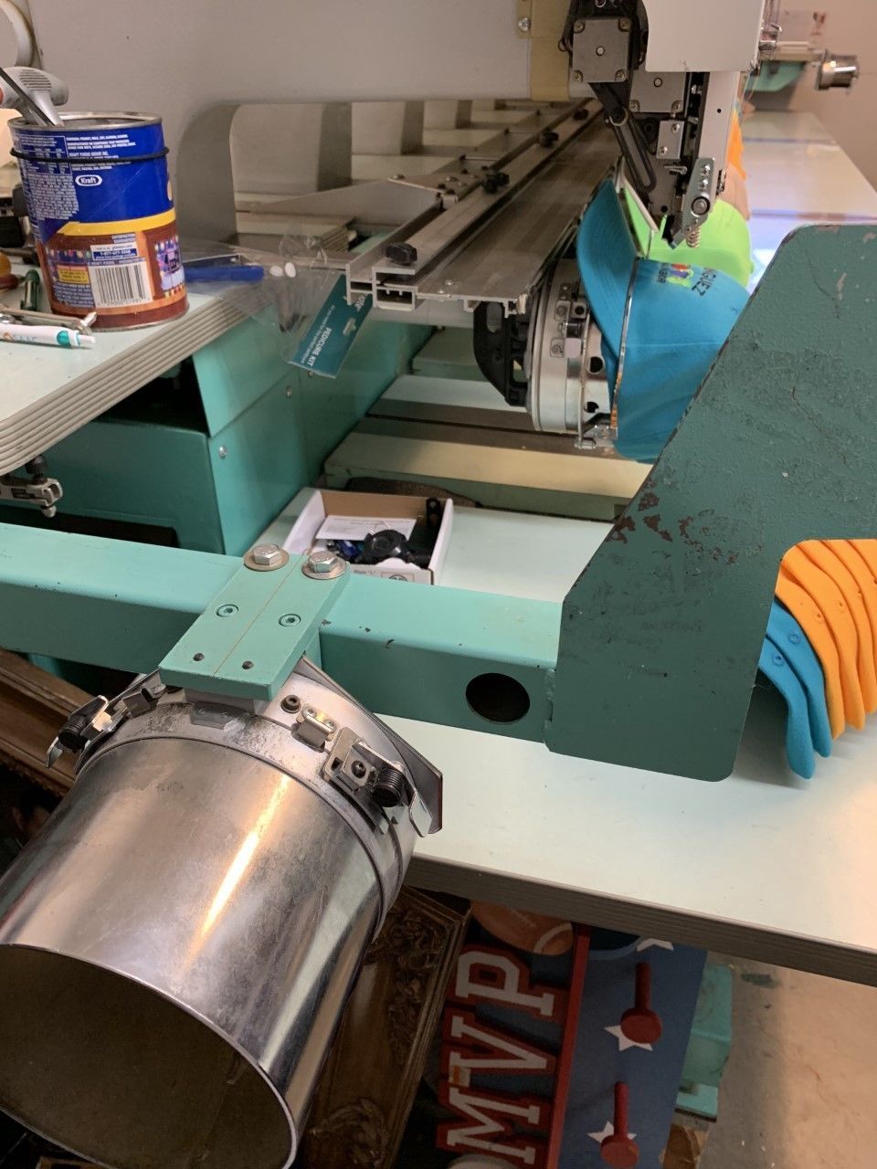 2002 TAJIMA 12 Head Automatic Embroidery Machine TEHX-C1212 Salinas CA