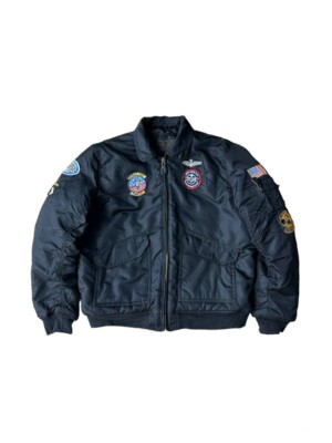 Fostex garments B-52 flight jacket vintage (Raf Simons blank) black men's S