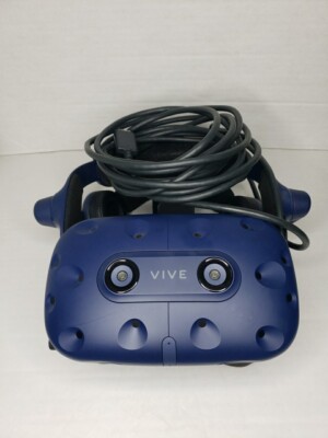 !!SALE!! HTC Vive Pro HMD OLED Virtual Reality VR Headset Only With Data Cable