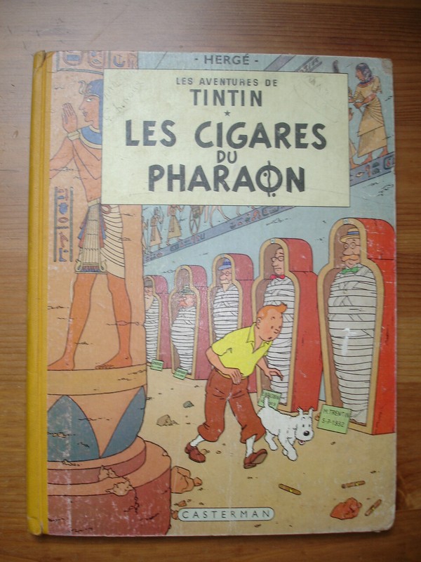 7394 HergÃ© Tintin Les Cigares Du Pharaon 1955 Originale