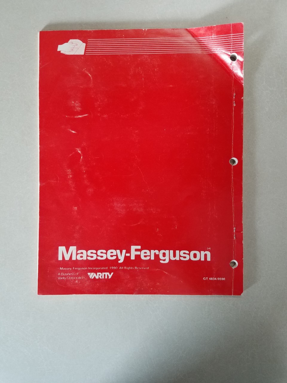 Massey Ferguson Products Competitive Comparison Manual Collectible