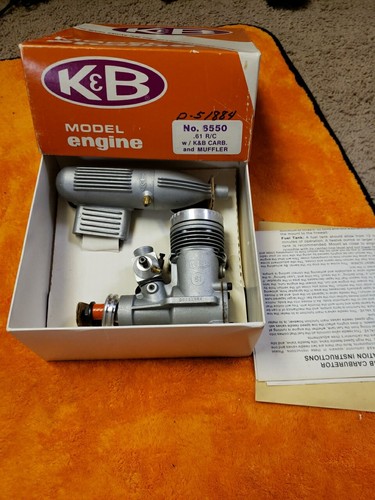 K&B Engine - K&B .61 RC MOTOR - NJ23 No 6550 - New