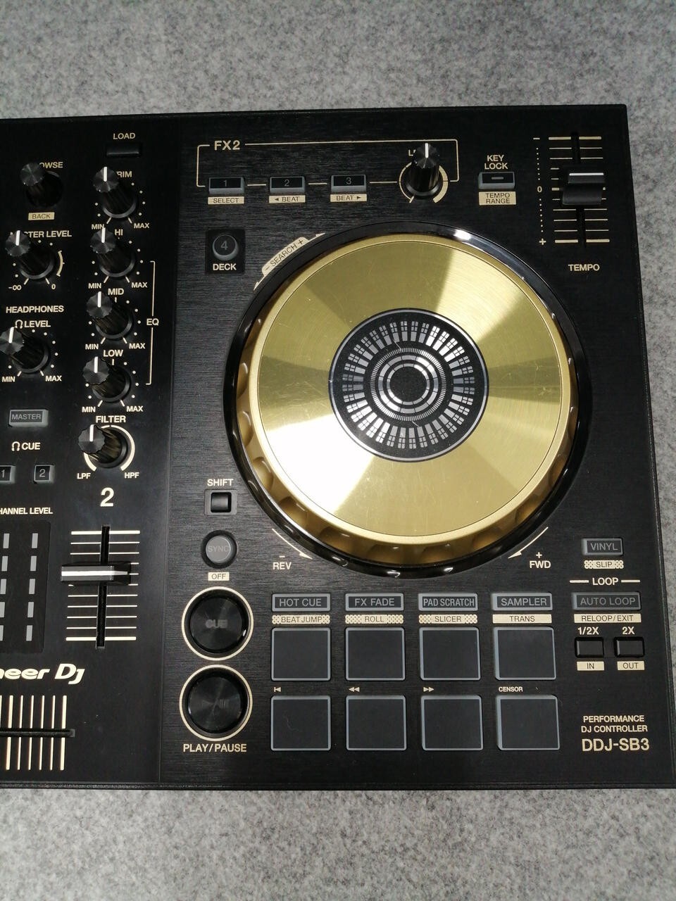 Pioneer DDJ-SB3-N DJ Controller Limited Gold DDJSB3N SB 3 Pioneer DDJ-SB3-N DJ Controller Limited Gold DDJSB3N SB 3