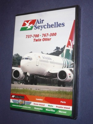 JUST PLANES COCKPIT VIDEO DVD  :       AIR  SEYCHELLES          new & sealed