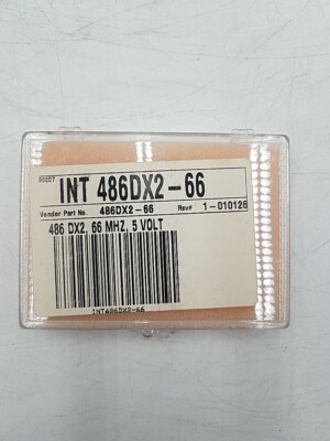 Intel 486DX2-66 Microprocessor