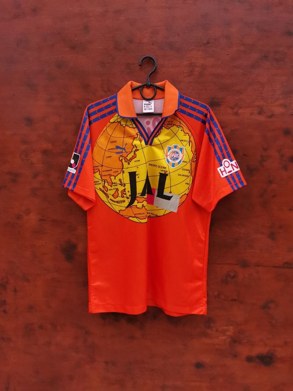 SHIMIZU S-PULSE JAPAN 1997/1998 HOME FOOTBALL SHIRT PUMA L