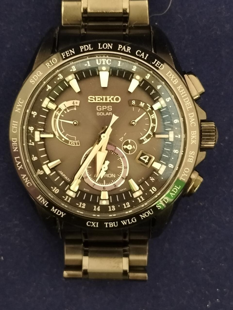 SEIKO アストロン　SBXB041 8X53-0AB0-2 Seiko Astron SBXB041 8X53-0AB0-2 Men's Wristwatch Titanium