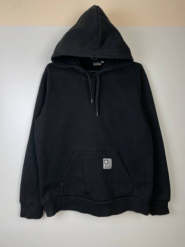 スケートボード CARHARTT WIP Black 3D State Print Hoodie Carhartt WIP Hoodie in Black | SVD USA