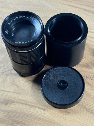 Objectif Jupiter-11A 135mm f4 monture M42 téléobjectif vintage soviétique
