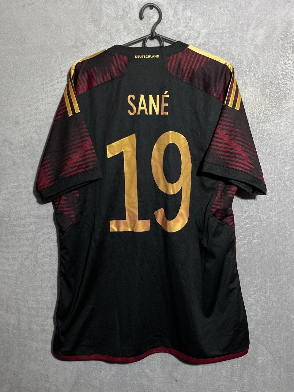 ウェア 2022 Germany National Team Uniform SANE Adidas Authentic Leroy Sane Team Germany 2022 World Cup