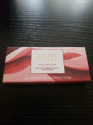 Laura Geller Multitasking Cream To Powder Trio In Think Pink